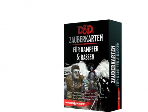 D&D RPG - Zauberkarten: Kämpfer & Rassen