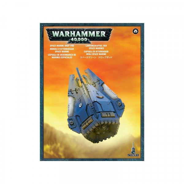 Space Marines Drop Pod (48-27)