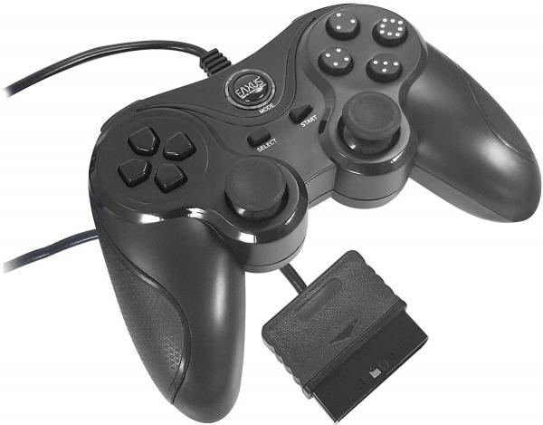 EAXUS Controller - schwarz (Playstation & Playstation 2, gebraucht) **