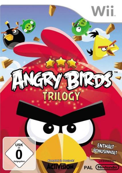 Angry Birds Trilogy (Nintendo Wii, gebraucht) **