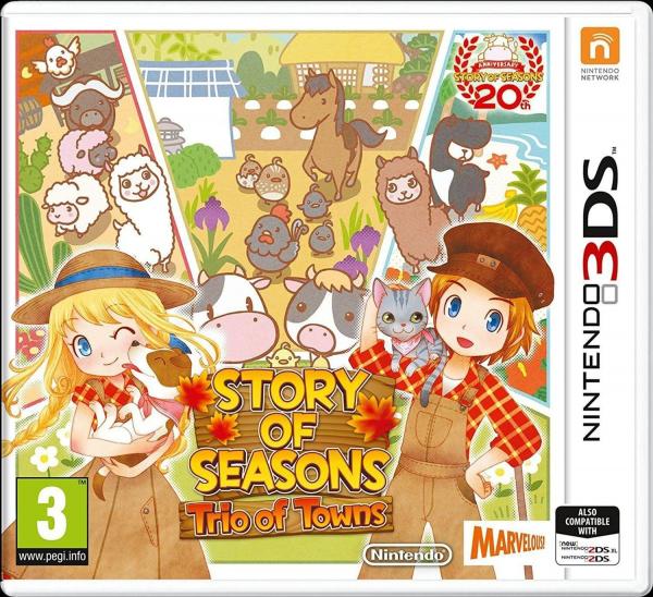Story of Seasons: Trio of Towns (Nintendo 3DS, Neu)