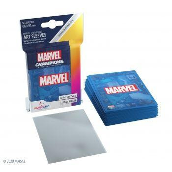 Gamegenic - Marvel Champions Art Sleeves - Marvel Blue (50+1 Sleeves) Gamegenic - Marvel Champions Art Sleeves - Marvel Blue (50+1 Sleeves)