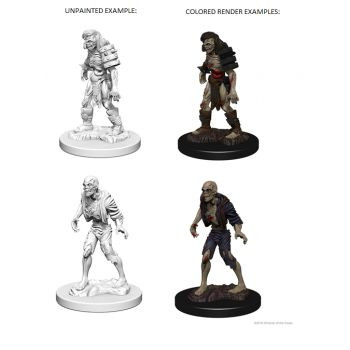 Dungeons & Dragons Nolzur`s Marvelous Unpainted Miniatures: W1 Zombies