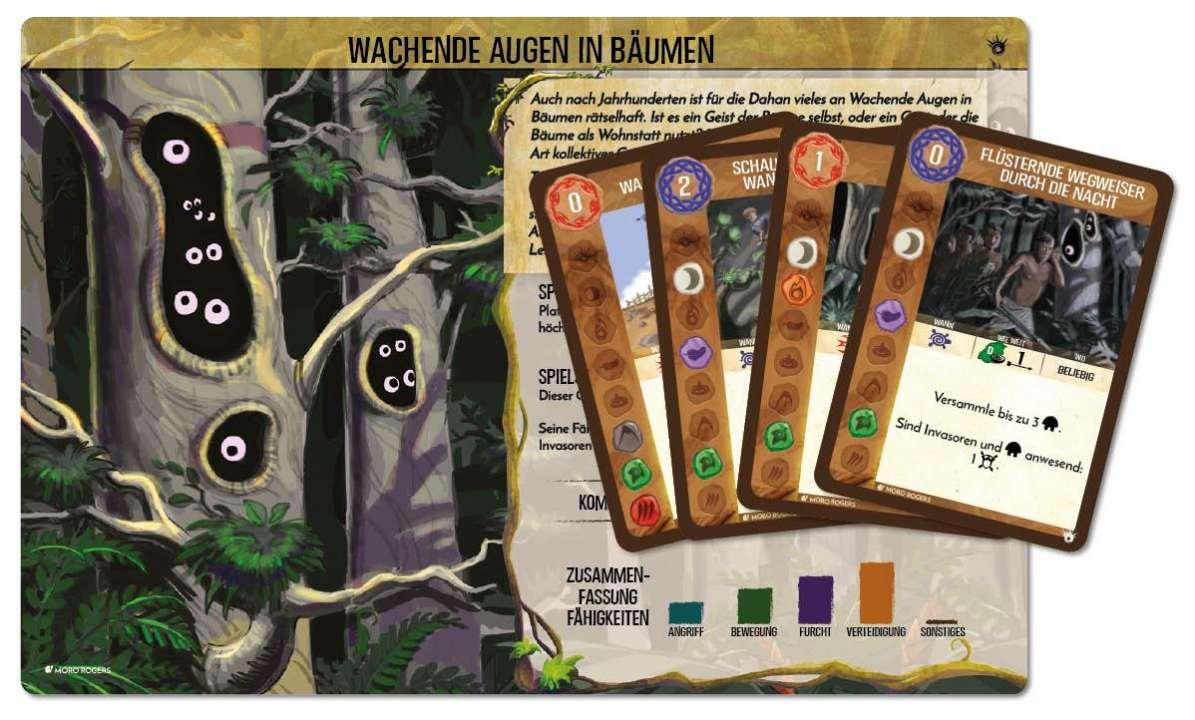 Spirit Island: Wachende Augen in Bäumen DE