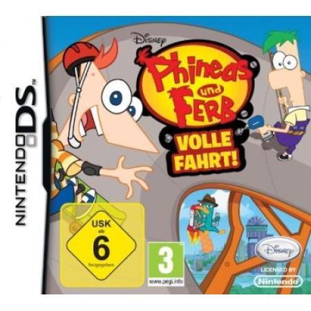 Phineas & Ferb: Volle Fahrt! (OA) (Nintendo DS, gebraucht) **