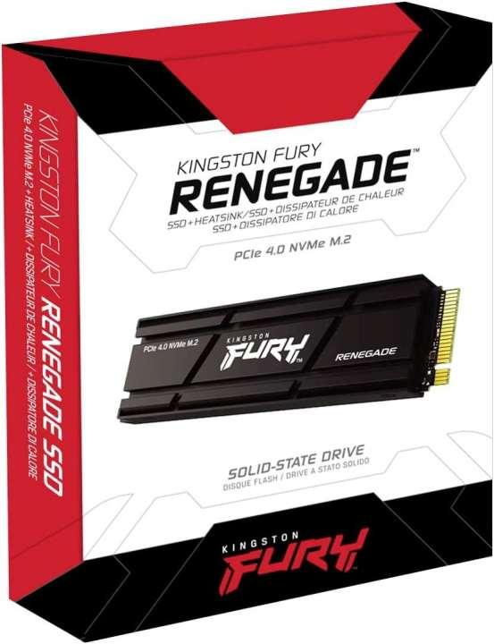 Kingston FURY Renegade 2000G PCIe 4.0 NVMe SSD W/ HEATSINK (gebraucht) **