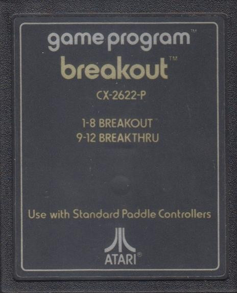 Breakout - MODUL (CX-2622-P) (Atari, gebraucht) ** Breakout - MODUL (CX-2622-P) (Atari, gebraucht) **