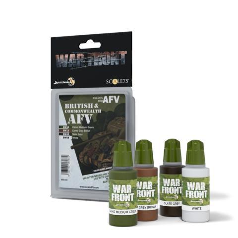 Paint Set Warfront BRITISH & COMMONWEALTH AFV