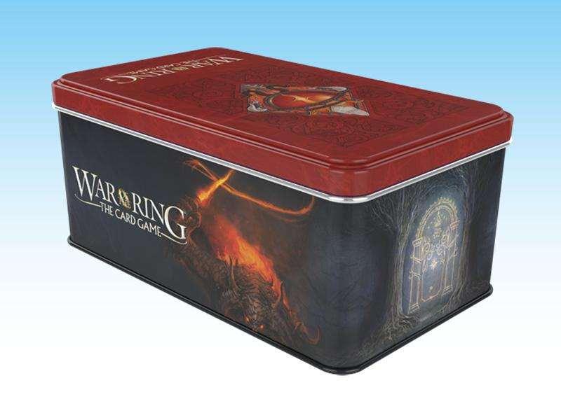 Der Ringkrieg / War of the Ring Das Kartenspiel - Shadow Card Box and Sleeves (Balrog Version) EN Der Ringkrieg / War of the Ring Das Kartenspiel - Shadow Card Box and Sleeves (Balrog Version) EN