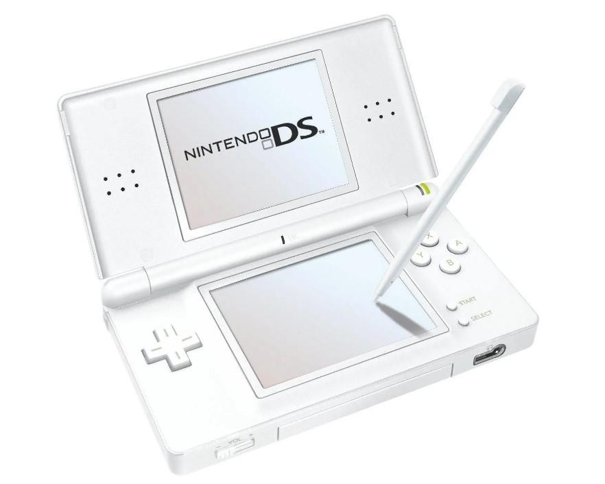 Nintendo DS Lite Konsole - white (OVOA) (gebraucht) **