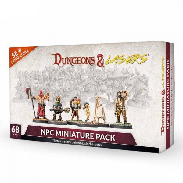 Dungeons & Lasers - NPC Miniature Pack - EN