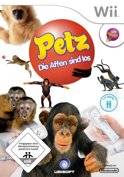 Petz: Die Affen sind los (Wii, gebraucht) **