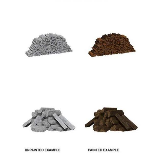 Deep Cuts Miniatures W10 Piles of Wood (MOQ2)