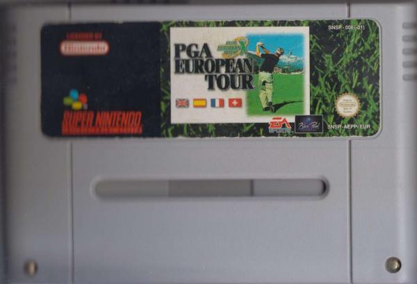 PGA European Tour - MODUL (Super Nintendo, gebraucht) **