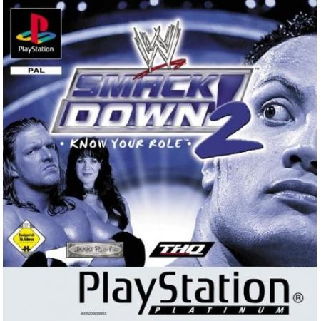 WWF Smackdown 2: Know your Role - Platinum (Playstation, gebraucht) **