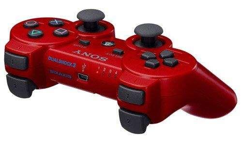 PlayStation 3 Dualshock Wireless Controller - rot (OV) (Playstation 3, gebraucht) **