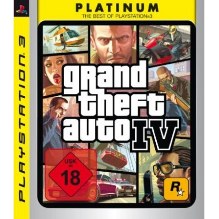 Grand Theft Auto IV - Platinum (Playstation 3, gebraucht) **