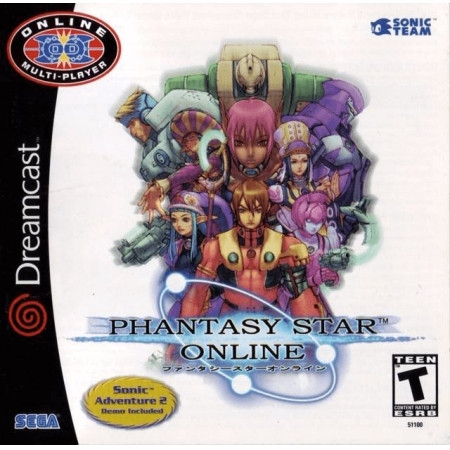Phantasy Star Online (Dreamcast, gebraucht) **