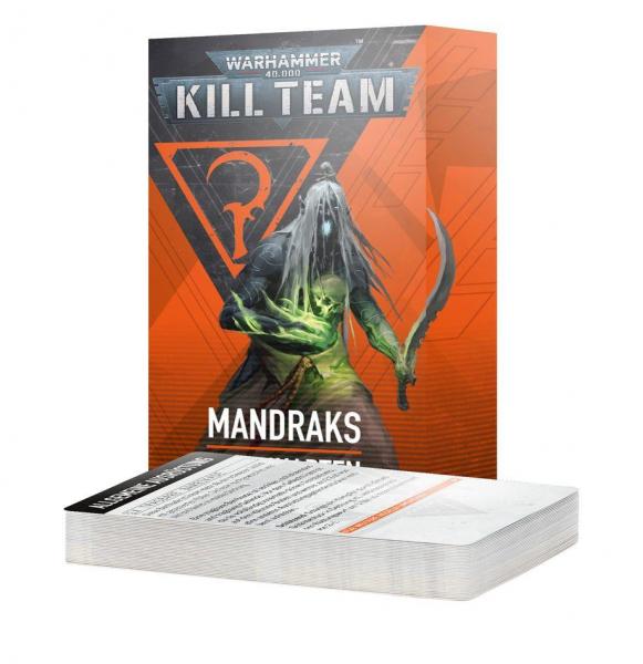 KILL TEAM DATENKARTEN: MANDRAKS (DEUTSCH) (103-78-04)