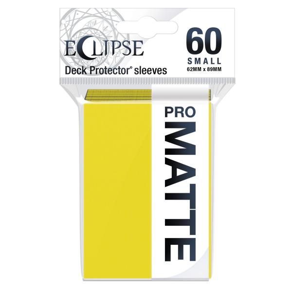 Eclipse Matte Small Sleeves: Lemon Yellow