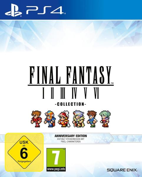 Final Fantasy I-VI Collection - Anniversary Edition (Sony Playstation 4,NEU)