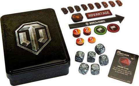 World of Tanks Gaming Set - Tokens & Dice