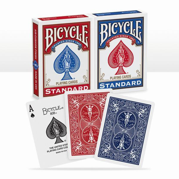 Bicycle Standard 2-Pack Red & Blue