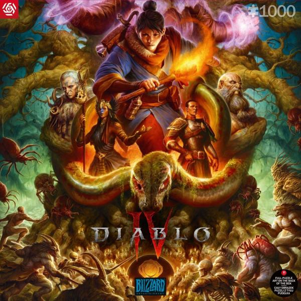 Gaming Puzzle Diablo IV Horadrim Puzzles 1000