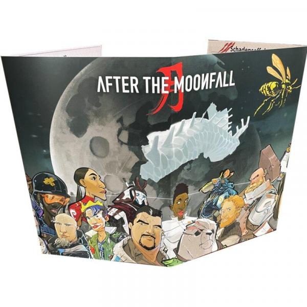 After the Moonfall RPG - Spielleiterschirm + Charakterbögen DE