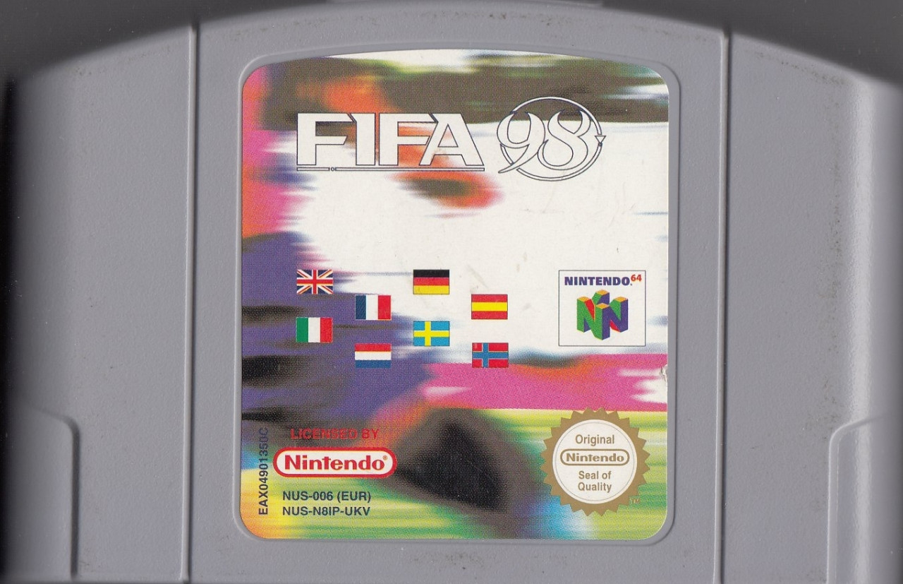 FIFA: Road to World Cup 98 - MODUL (nus-n8ip-ukv) (Nintendo 64, gebraucht) **