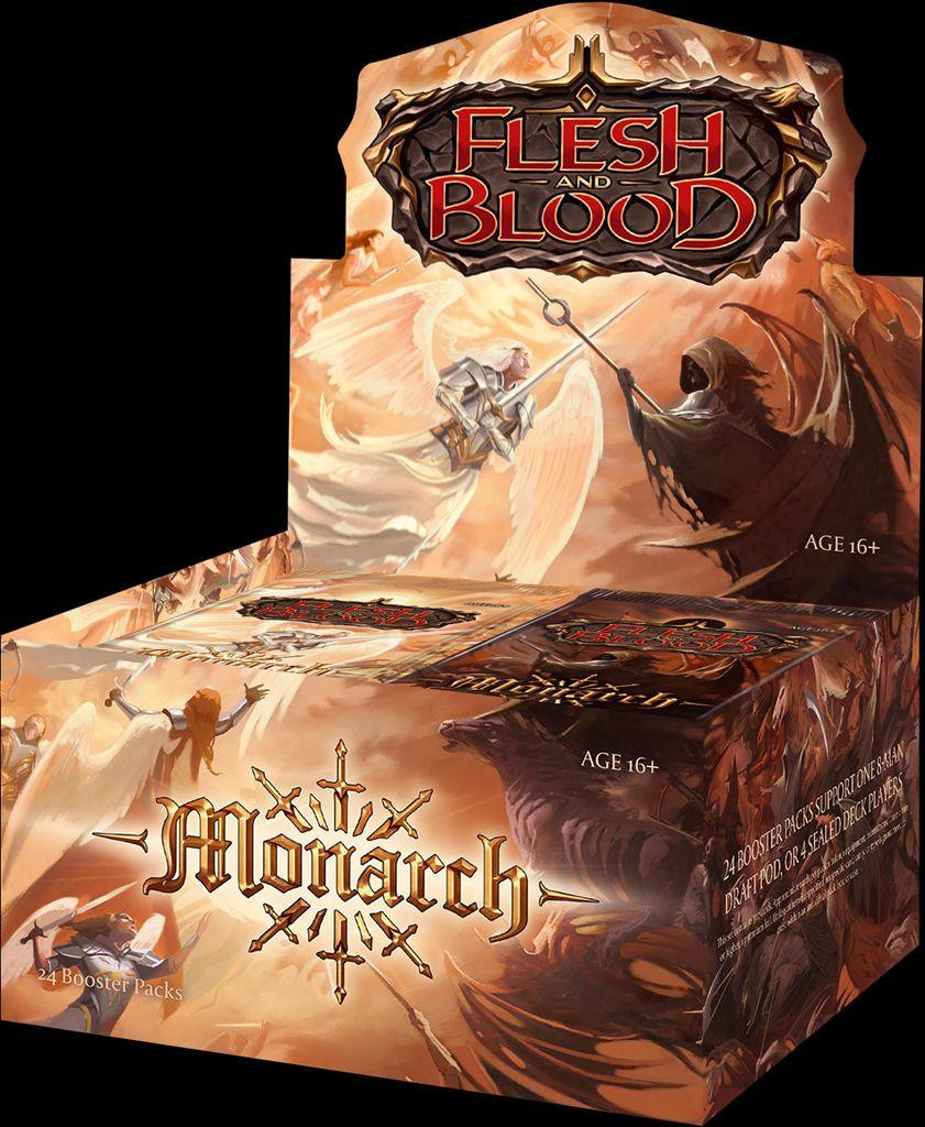 Flesh & Blood TCG - Monarch First Edition Booster Display (24 Packs) - EN