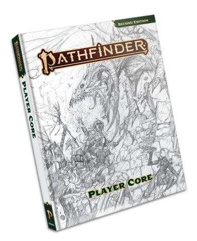 Pathfinder RPG: Player Core Sketch Cover EN Pathfinder RPG: Player Core Sketch Cover EN