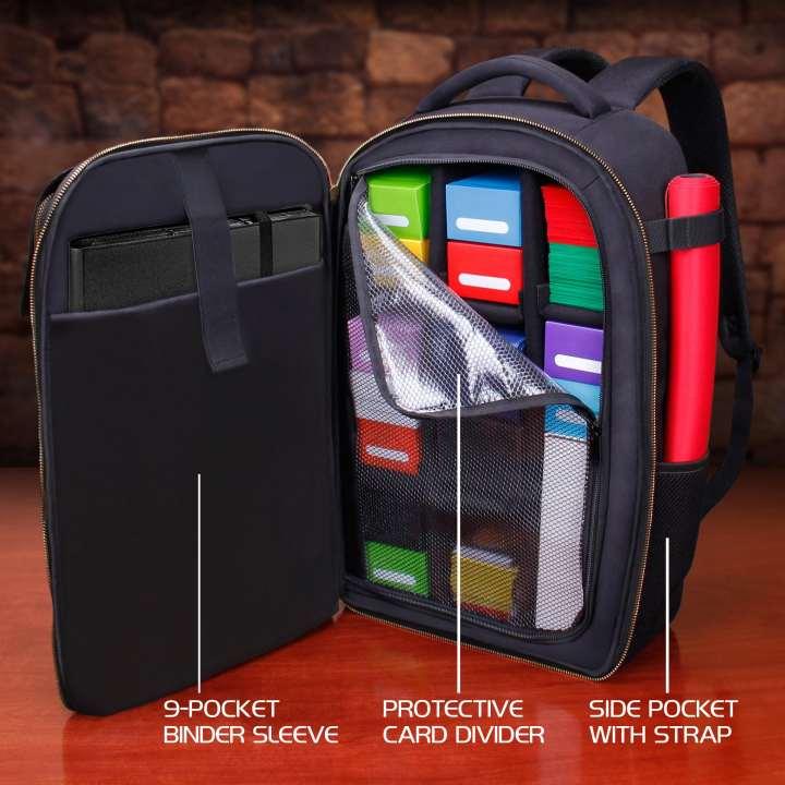 ENHANCE MTG Backpack TCG Card Storage - Black ENHANCE MTG Backpack TCG Card Storage - Black