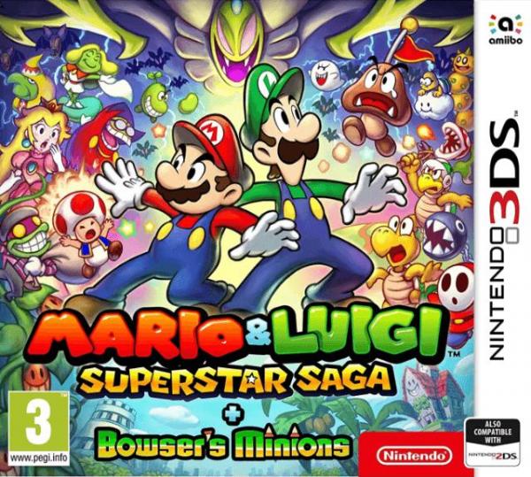 Mario & Luigi: Superstar Saga + Bowser's Minions (nur MODUL) (Nintendo 3DS, gebraucht)**