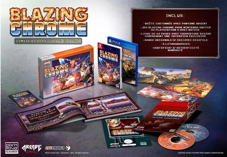 Blazing Chrome - Collector's Edition (PlayStation 4, NEU) ** Blazing Chrome - Collector's Edition (PlayStation 4, NEU) **