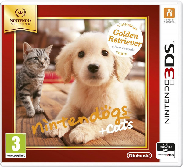  Nintendogs + Cats: Golden Retriever & New Friends - Selects (Nintendo 3DS, NEU)