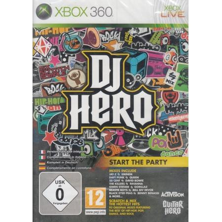 DJ Hero (Nur Spiel) (Xbox 360, gebraucht) **