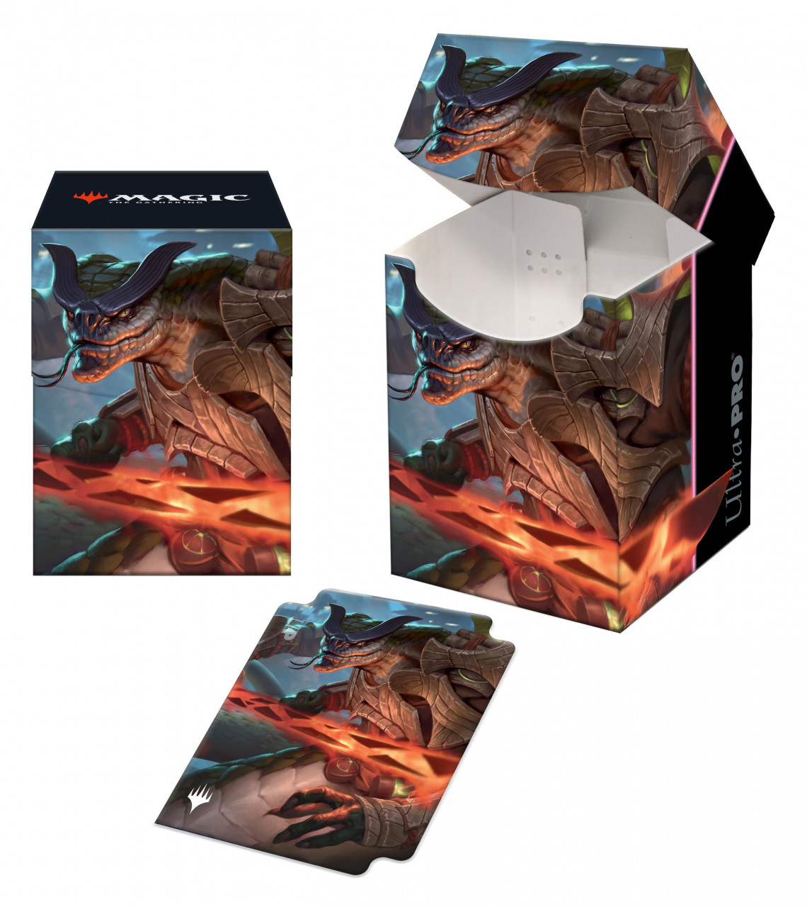 UP - 100+ Deck Box for Magic: The Gathering - Kamigawa Neon Dynasty Chishiro, the Shattered Blade UP - 100+ Deck Box for Magic: The Gathering - Kamigawa Neon Dynasty Chishiro, the Shattered Blade