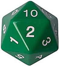 Blackfire Dice - D20 Countdown Die 55mm - Green