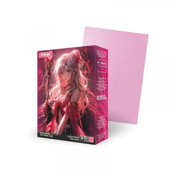 Baba Sleeves Matte Pinke Hüllen Japan Size (60)