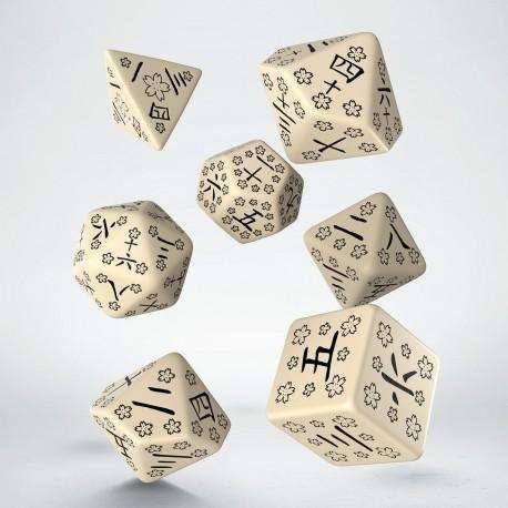 Japanese Dice Set: Last Words Stone Japanese Dice Set: Last Words Stone