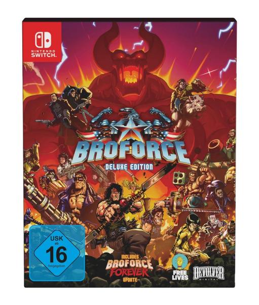 Broforce - Deluxe Edition (Nintendo Switch, NEU)