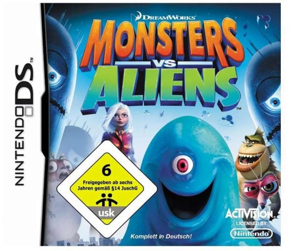 Monster vs. Aliens (Nintendo DS, gebraucht) **