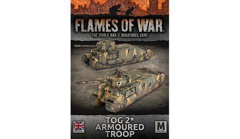 Flames Of War - TOG 2* Heavy Tank (x2)