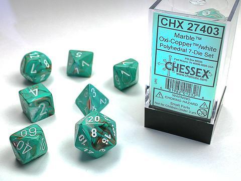 Marble Oxi-Copper?/white 7-Die Set 