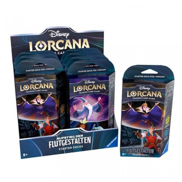 Disney Lorcana -  Aufstieg der Flutgestalten: Startersets (8) DE