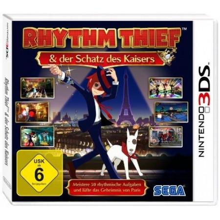 Rhythm Thief und der Schatz des Kaisers (Nintendo 3DS, NEU)