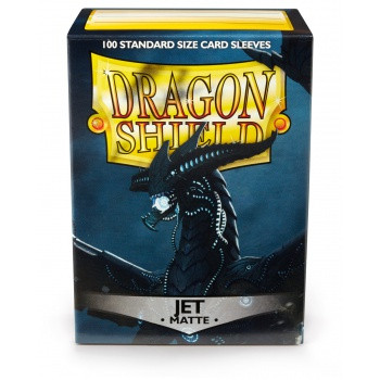 Dragon Shield Card Sleeves - Matte Jet (100)