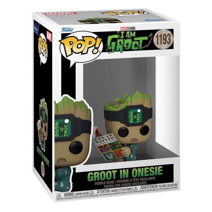 POP Marvel: IAG- Groot PJs w/book