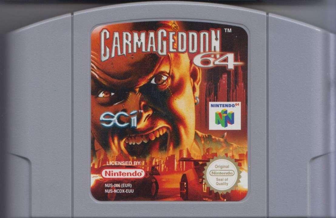 Carmageddon 64 - MODUL (Nintendo 64, gebraucht) **